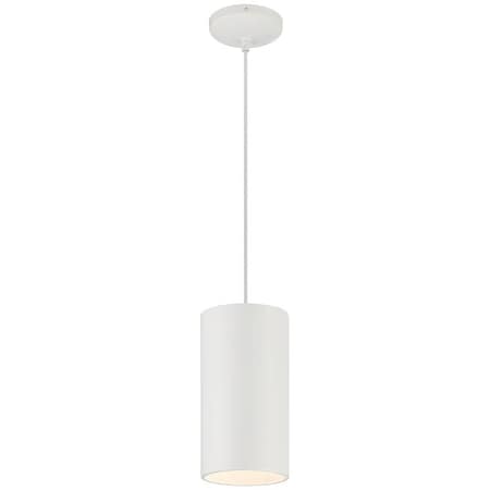 Access Lighting Pilson XL, Pendant, Matte White Finish, Steel 29007LEDDLP-MWH-C